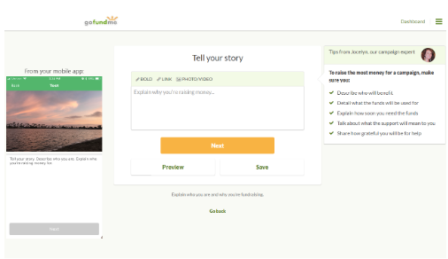 Creating A Gofundme From Start To Finish Gofundme Help Center