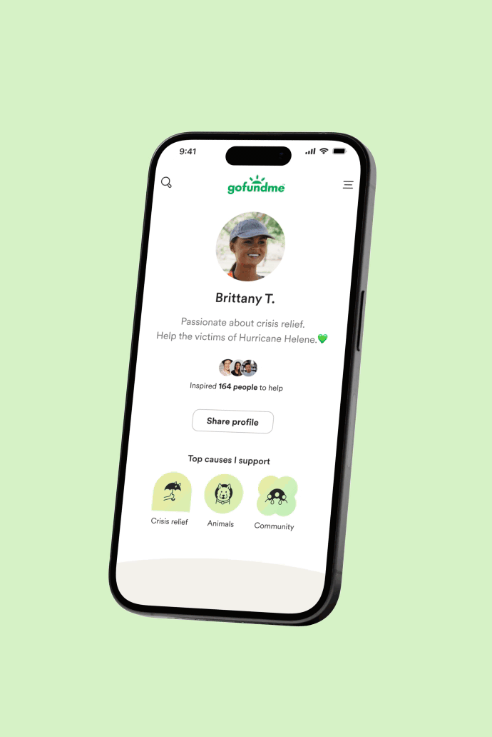 Connect with others on your GoFundMe Profile – Help Center