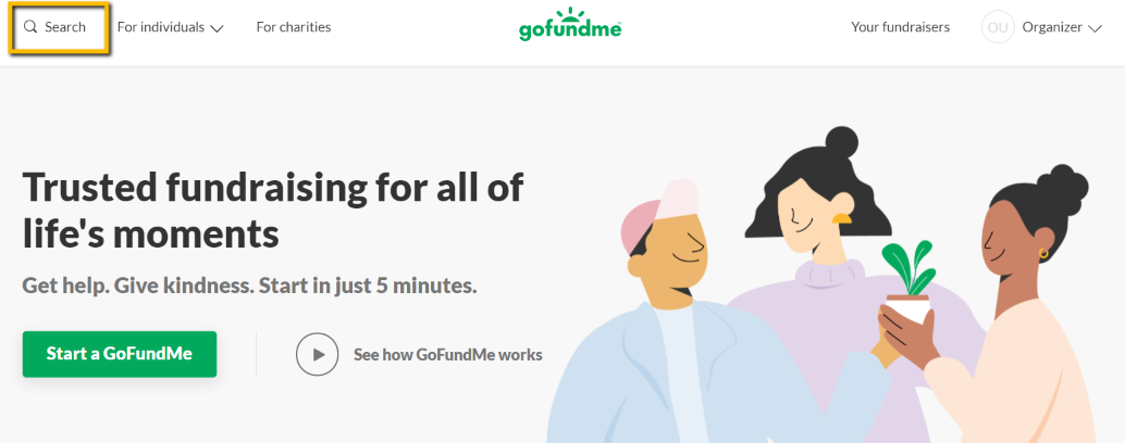 Finding a fundraiser to donate to – GoFundMe Help Center